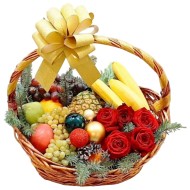 Новогодняя корзина №10 Новогодняя корзина №10